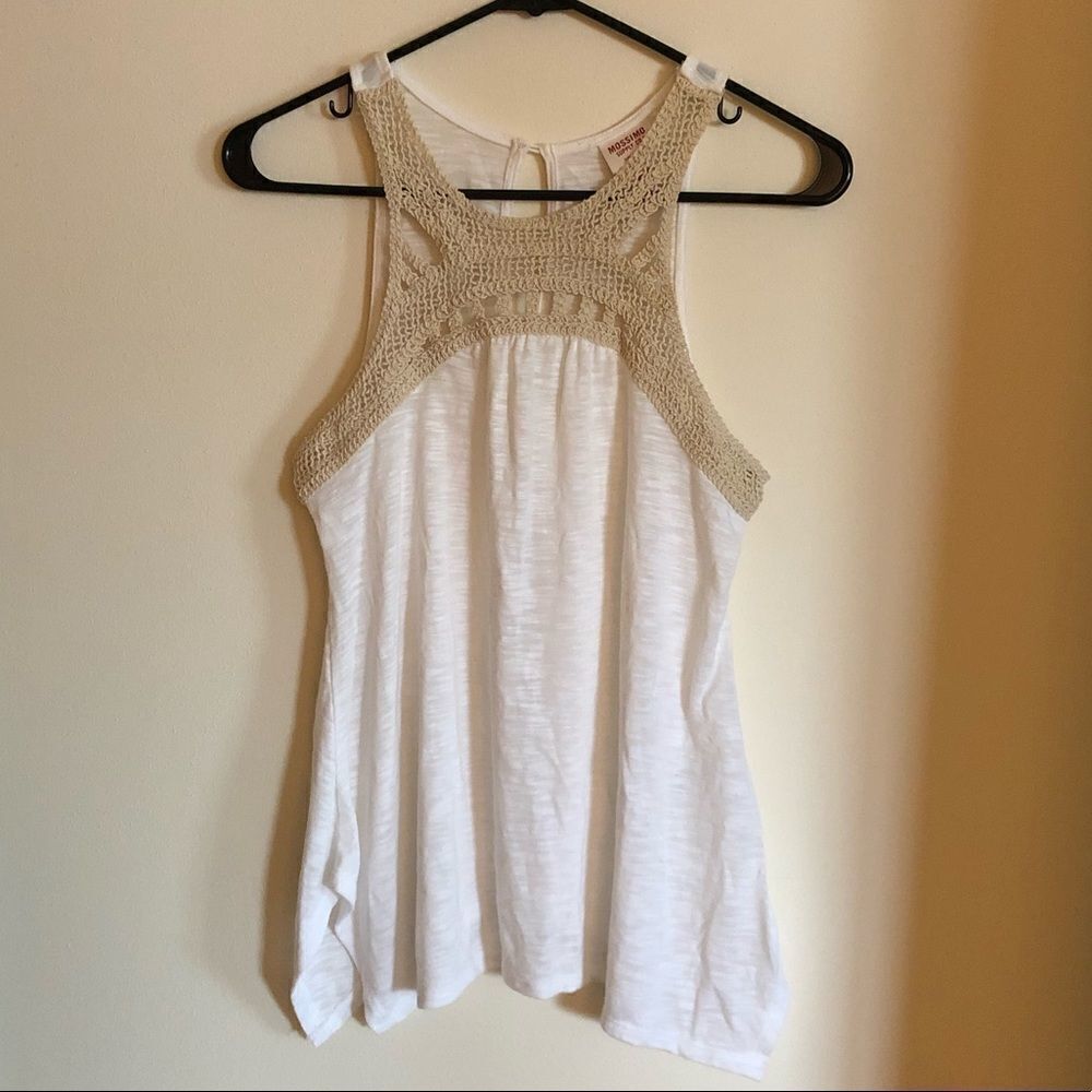 MOSSIMO Crochet Tank XS